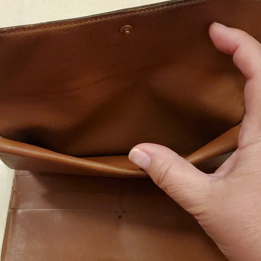 Louis Vuitton LV wallet brown
